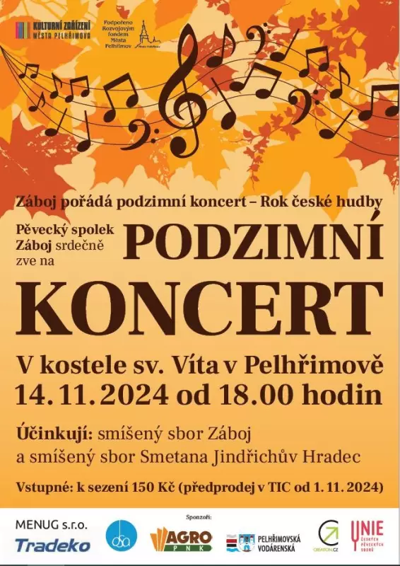 Podzimní koncert - Rok české hudby